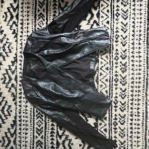 Guess Leather Jacket Size XS.